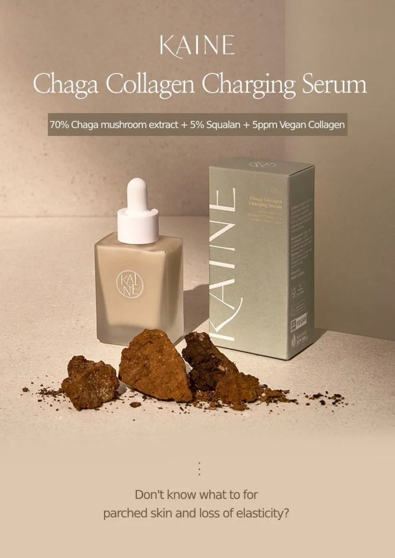 KAINE Chaga Collagen Charging Serum