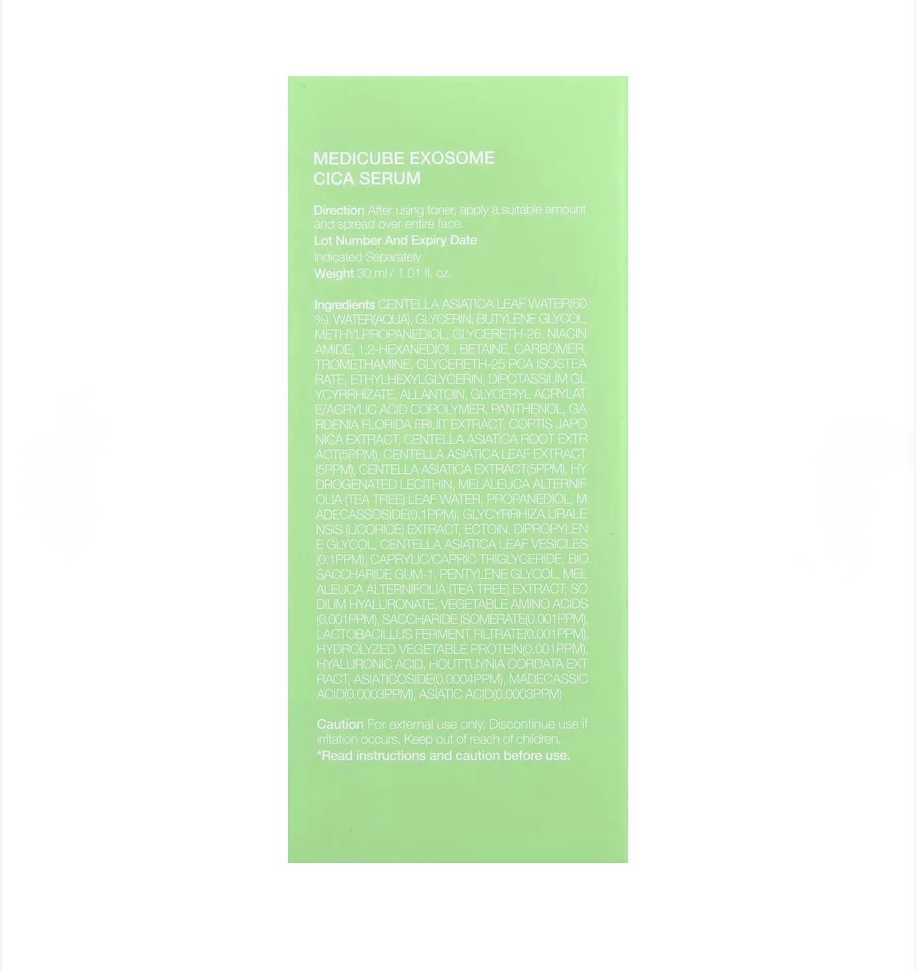 Medicube Exosome Cica Serum