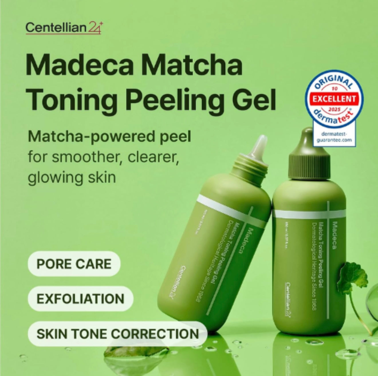 Centellian24 Madeca Matcha Toning Peeling Gel