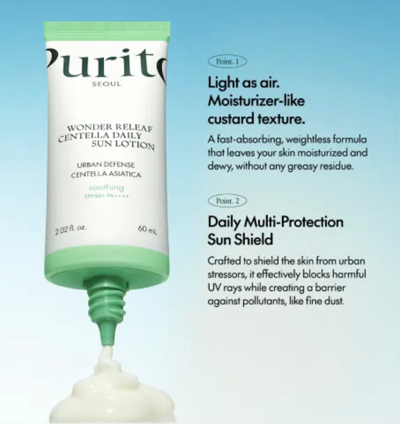 Purito SEOUL Wonder Releaf Centella Daily Sun Lotion