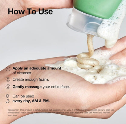 Anua Heartleaf Pore Cleansing Foam Double Set + Gift Mini