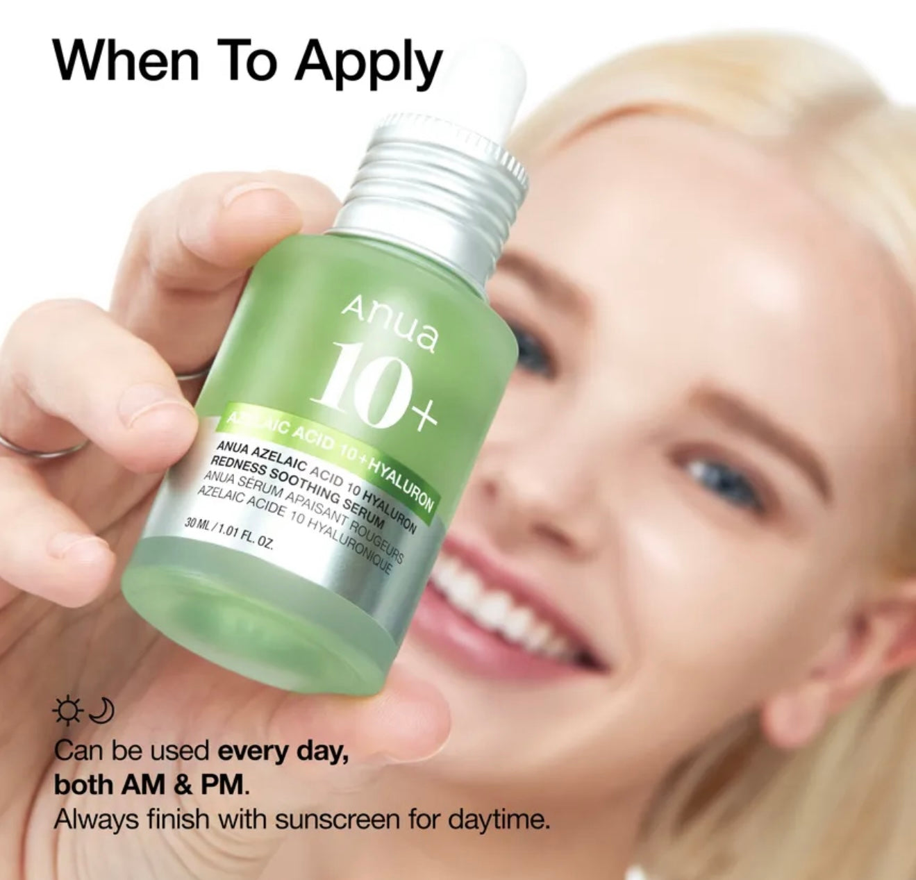 Anua Azelaic Acid 10 Hyaluron Redness Soothing Serum