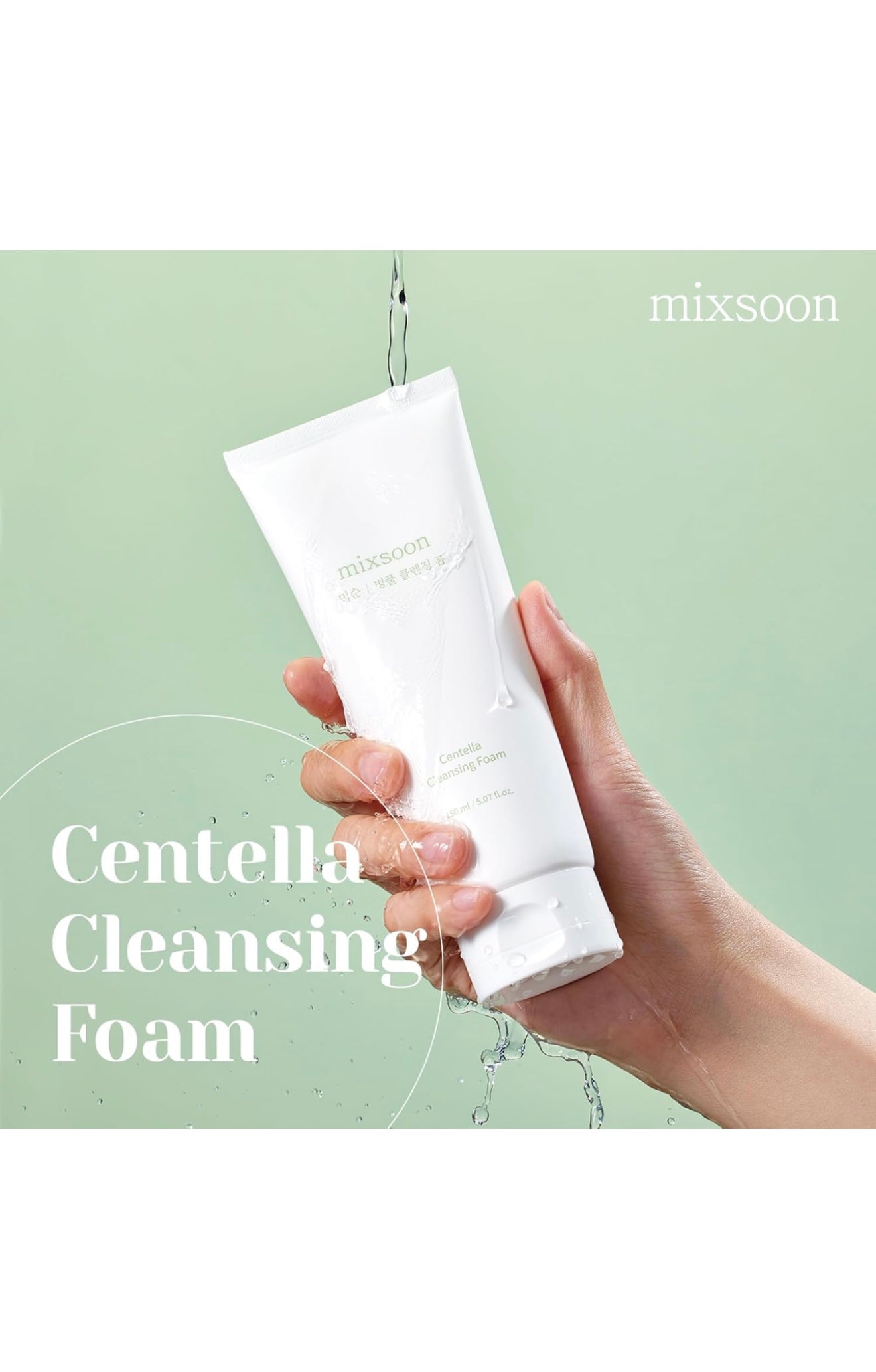 mixsoon Centella Cleansing Foam