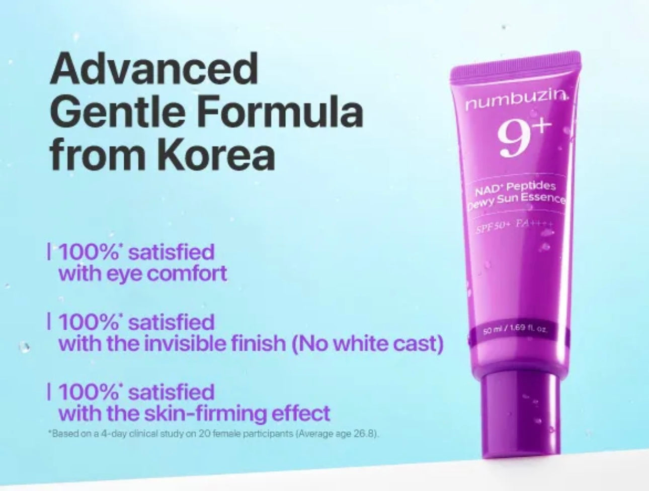 numbuzin No.9 NAD Peptides Dewy Sun Essence
