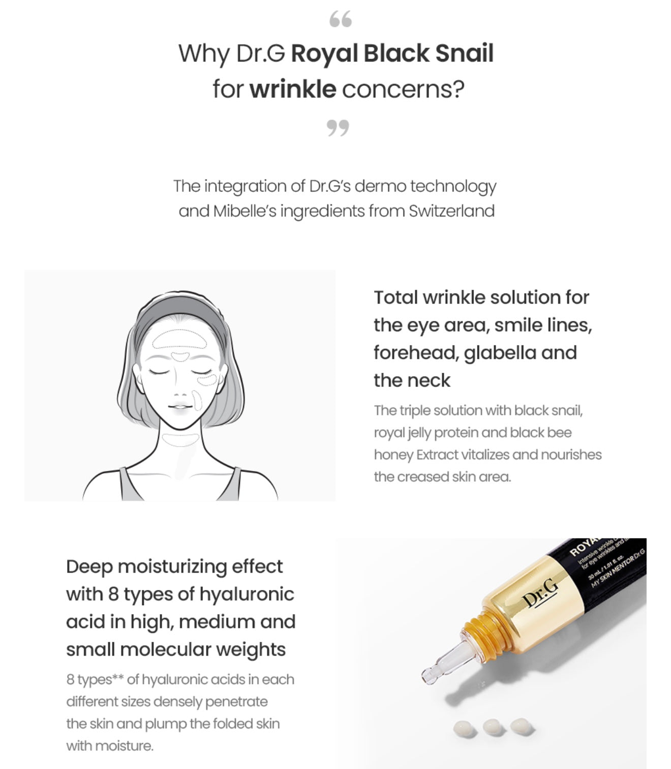 Dr.G Royal Black Snail Eye Cream