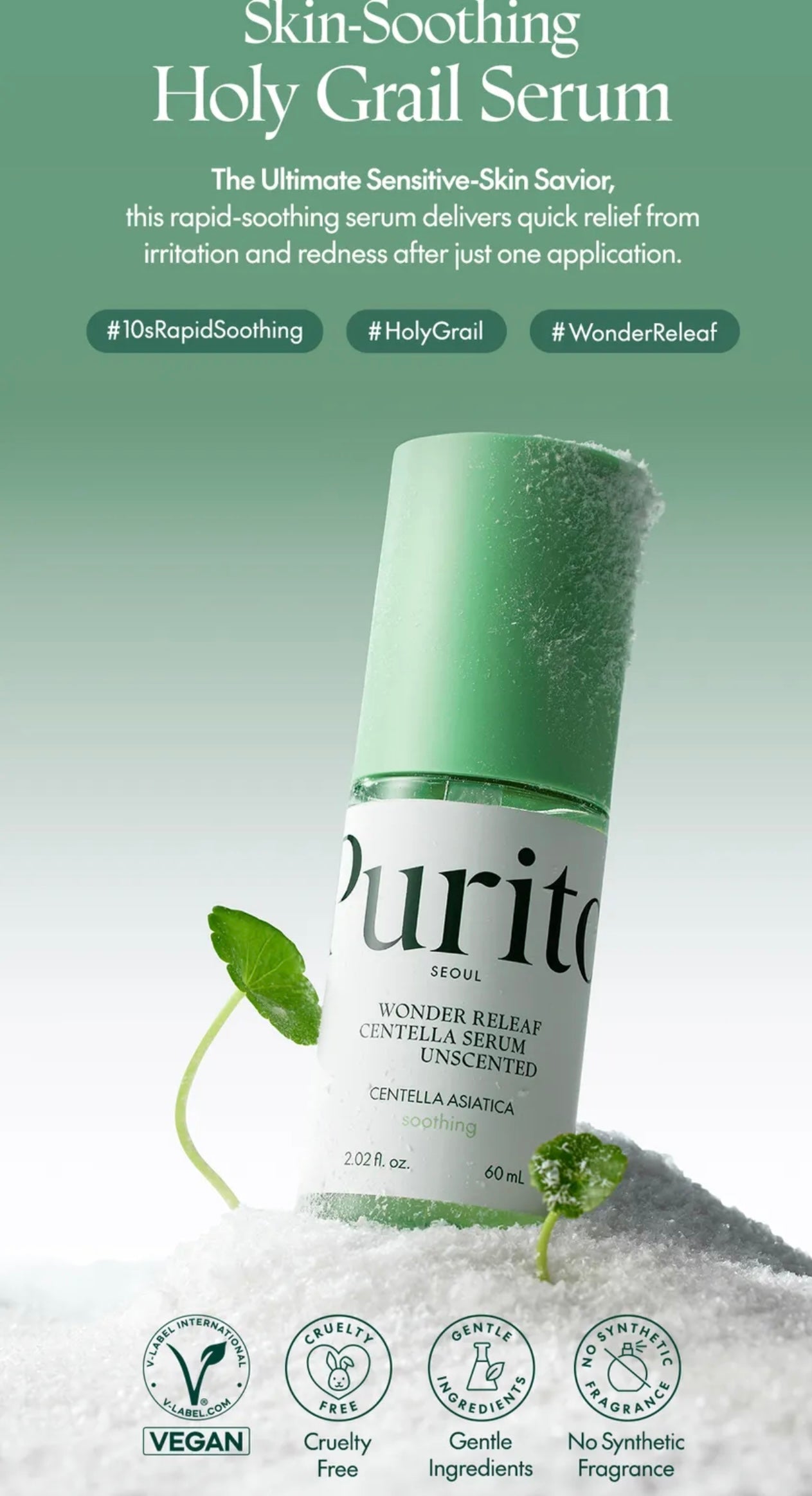 Purito SEOUL - Wonder Releaf Centella Serum Unscented Mini