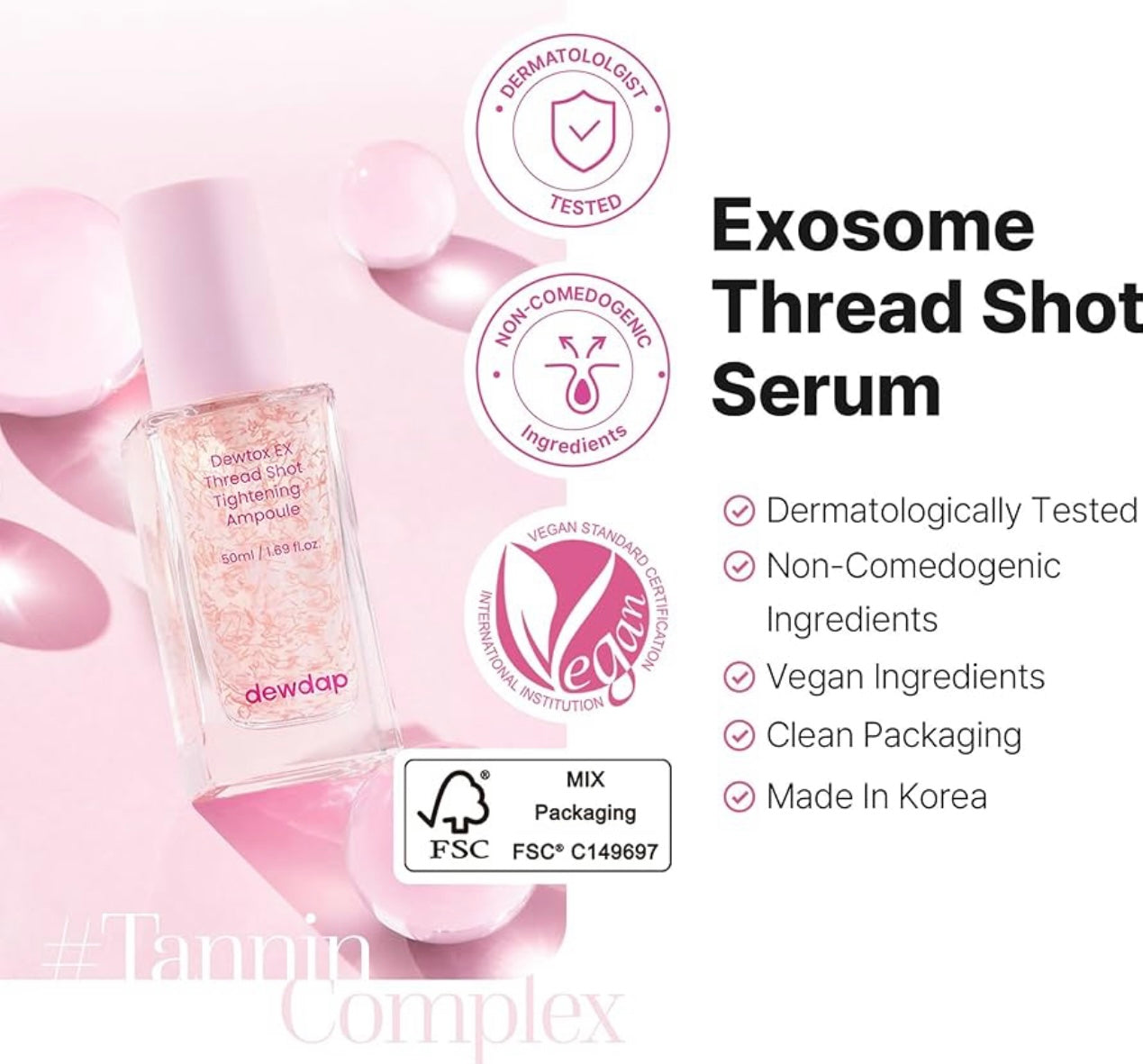 Dewtox EX Thread Shot Tightening Ampoule