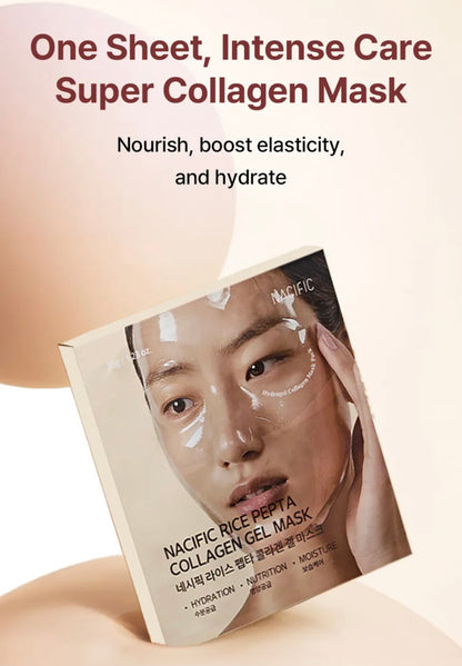 Nacific Rice Pepta Collagen Gel Mask