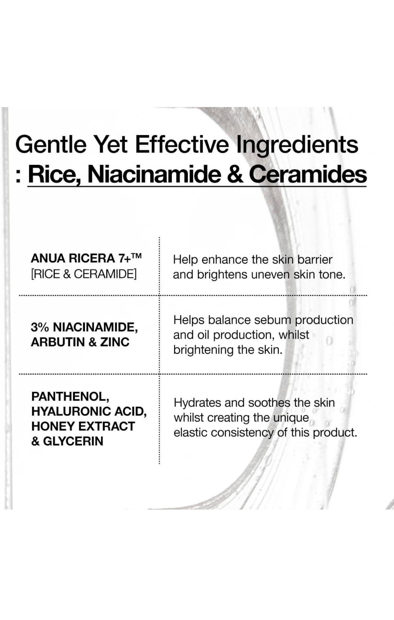 Anua Rice 7+ Ceramide Hydrating Barrier Serum