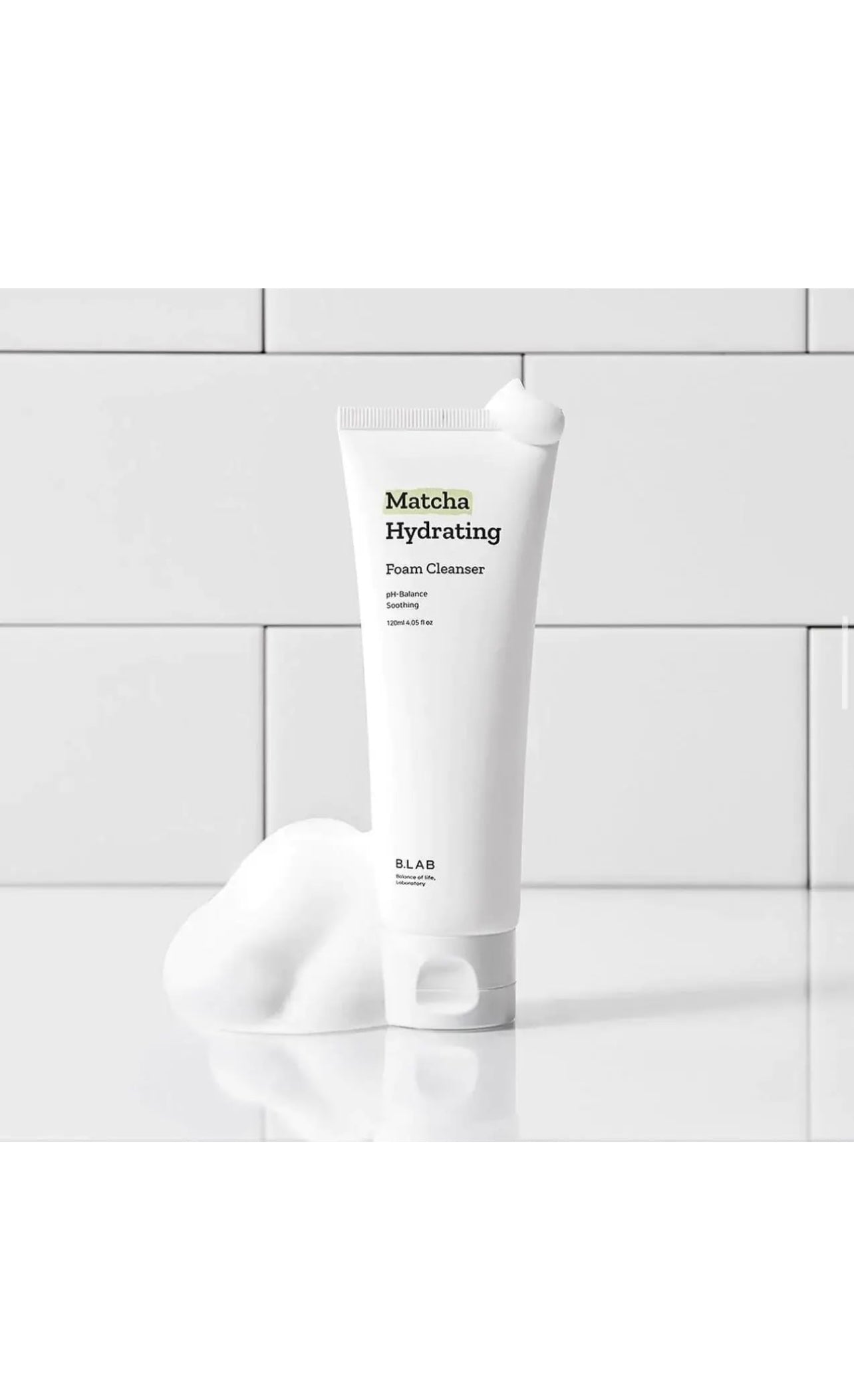 B.LAB Matcha Hydrating Foam Cleanser