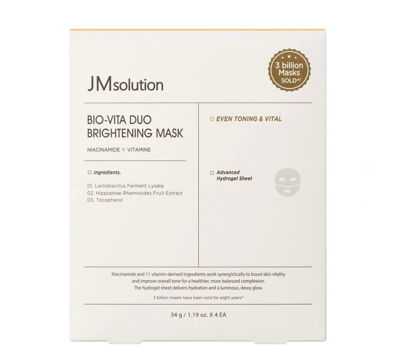 JMsolution Bio-Vita Duo Brightening Mask