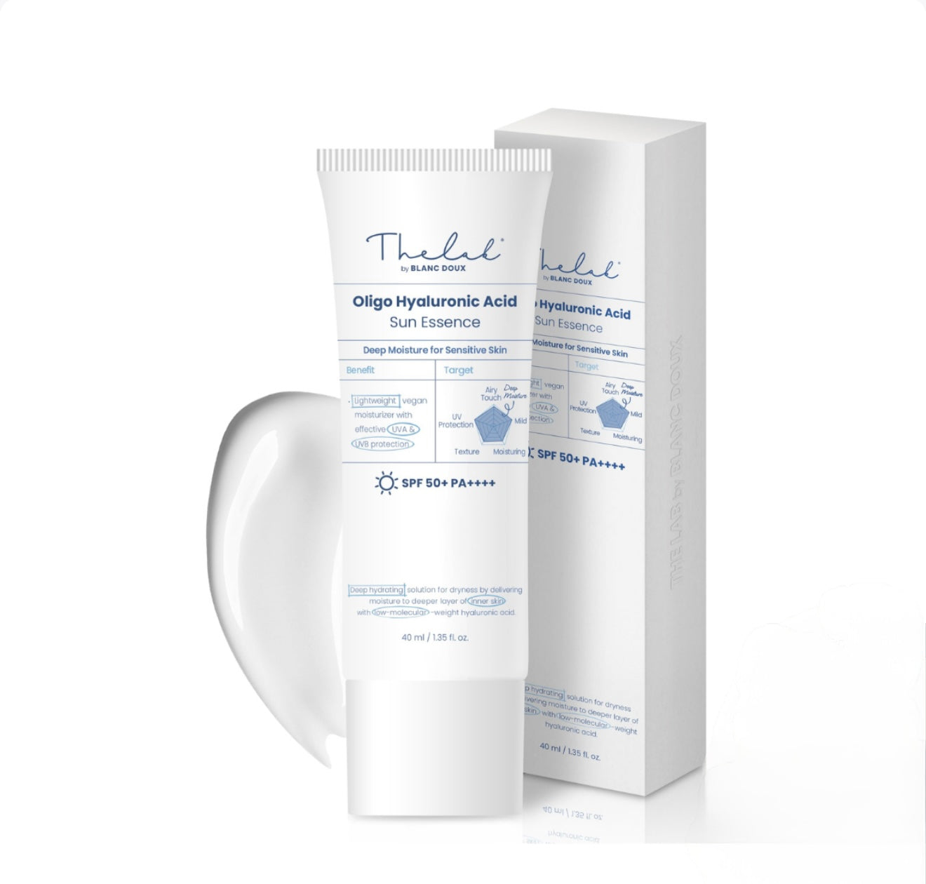 THE LAB by blanc doux Oligo Hyaluronic Acid Sun Essence