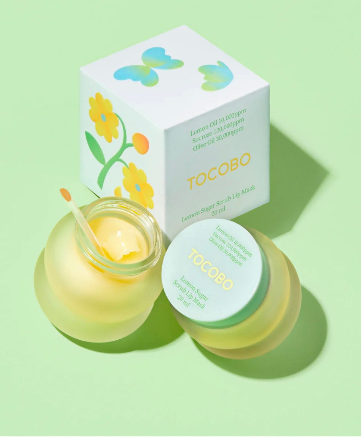 TOCOBO Lemon Sugar Scrub Lip Mask