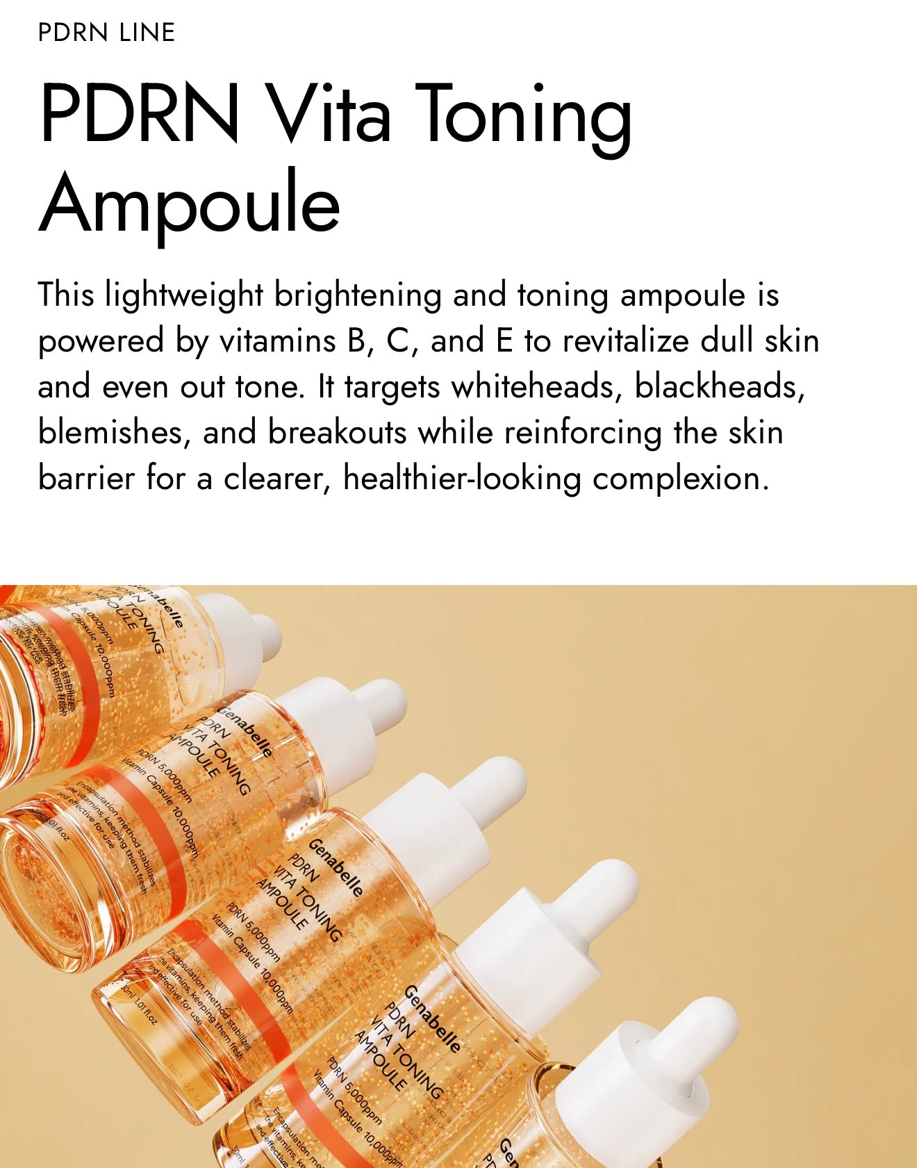 Genabelle PDRN Vita Toning Ampoule
