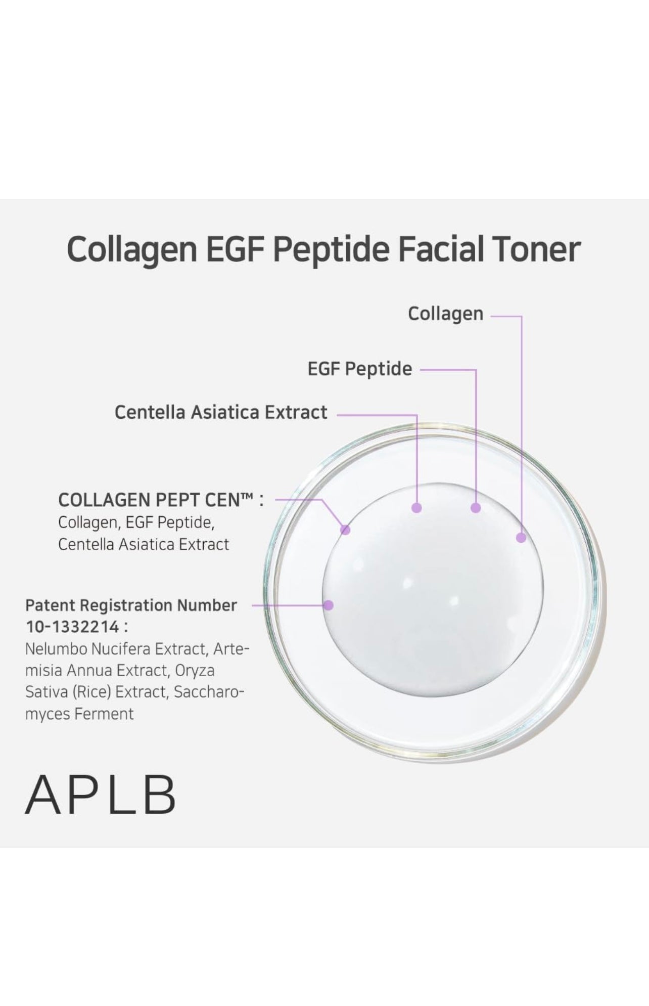 APLB Collagen EGF Peptide Facial Toner