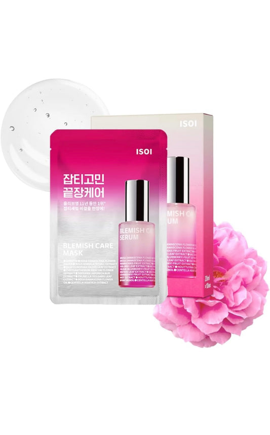 ISOI - Bulgarian Rose Blemish Care Mask (5 sheets)