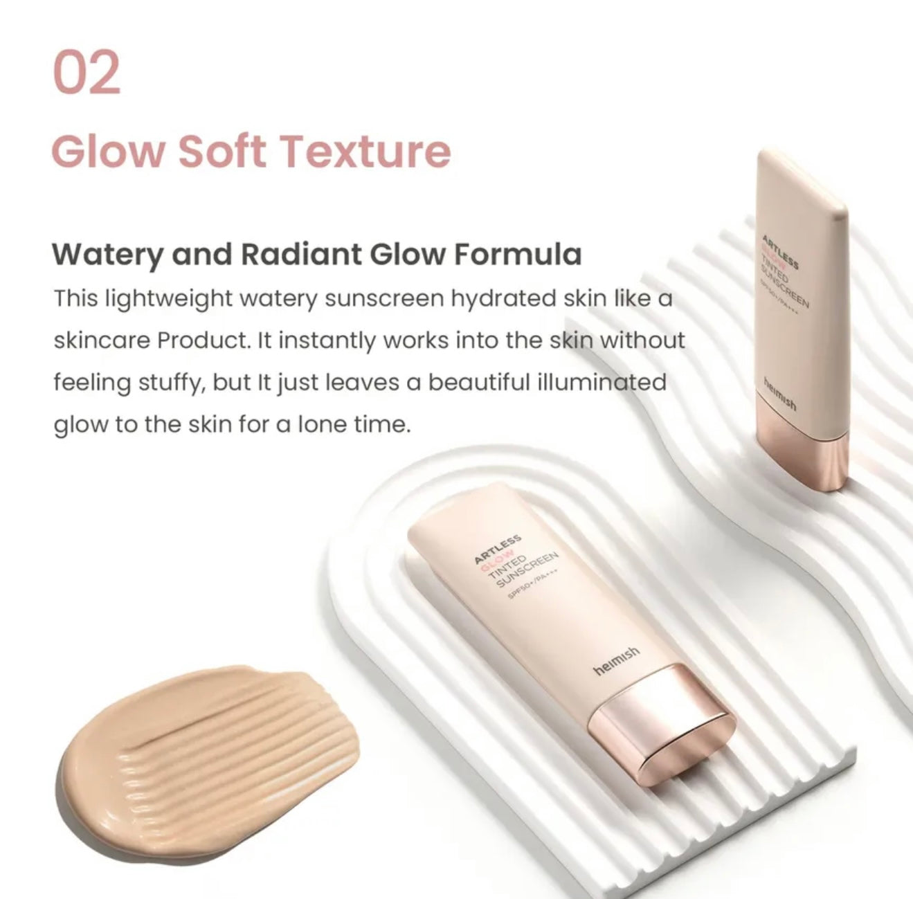 heimish Artless Glow Tinted Sunscreen