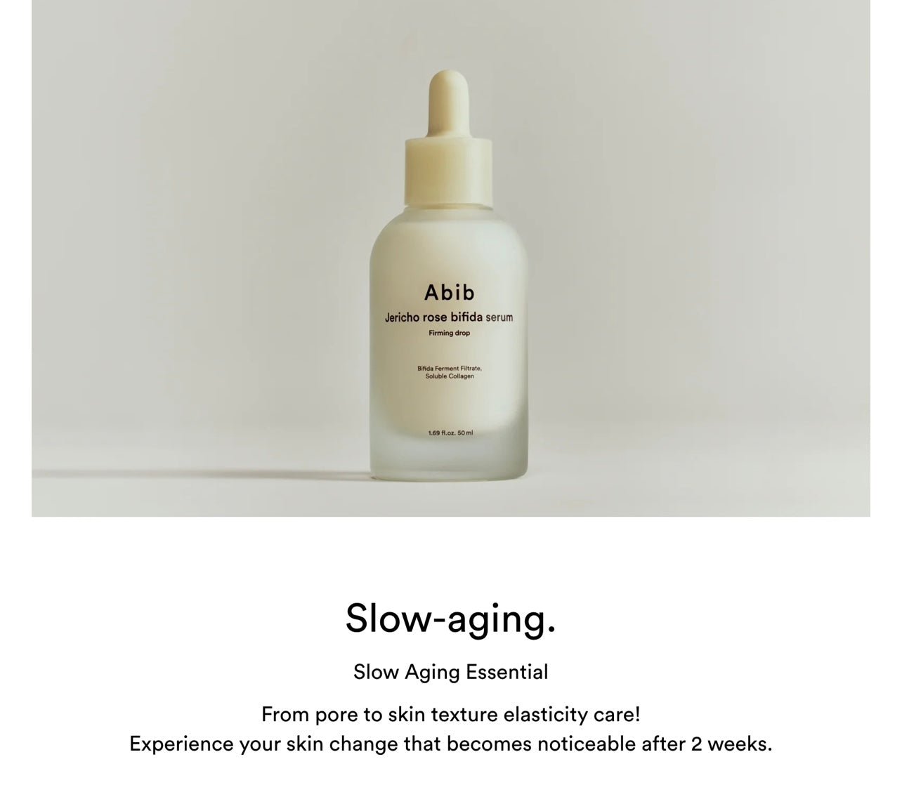 Abib Jericho rose bifida serum
Firming drop