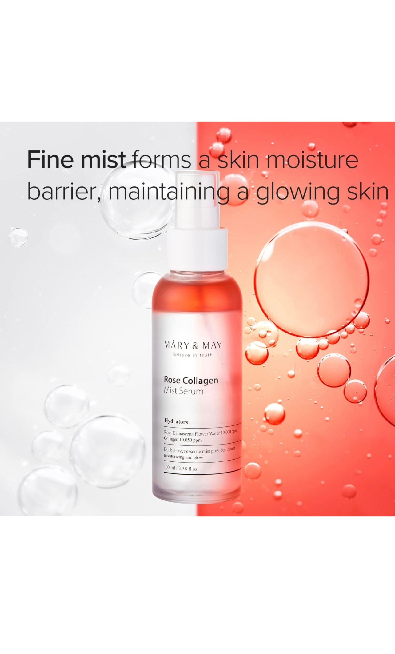 Mary&May Rose Collagen Mist serum