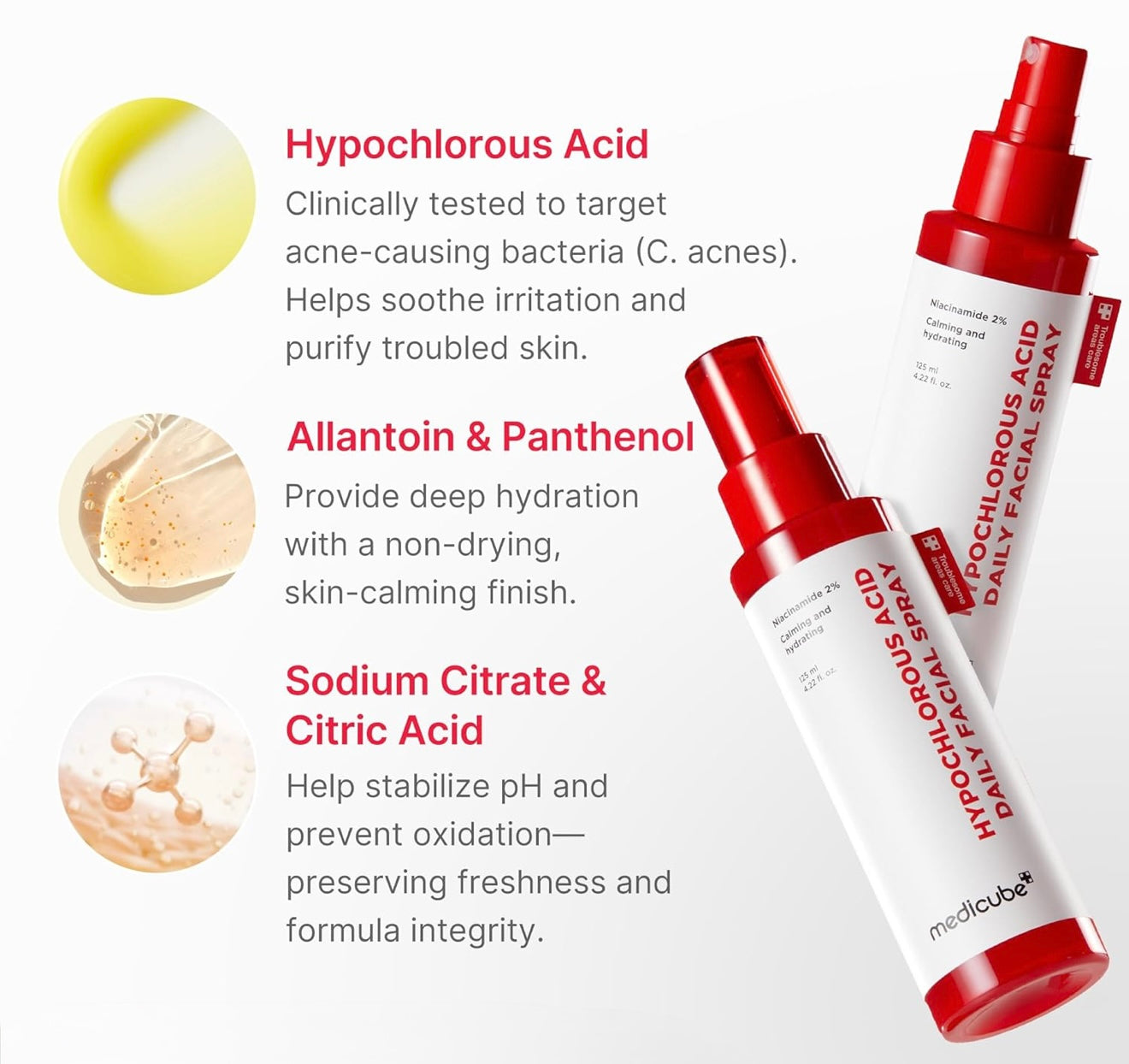 medicube Hypochlorous Acid Daily Facial Spray Mini