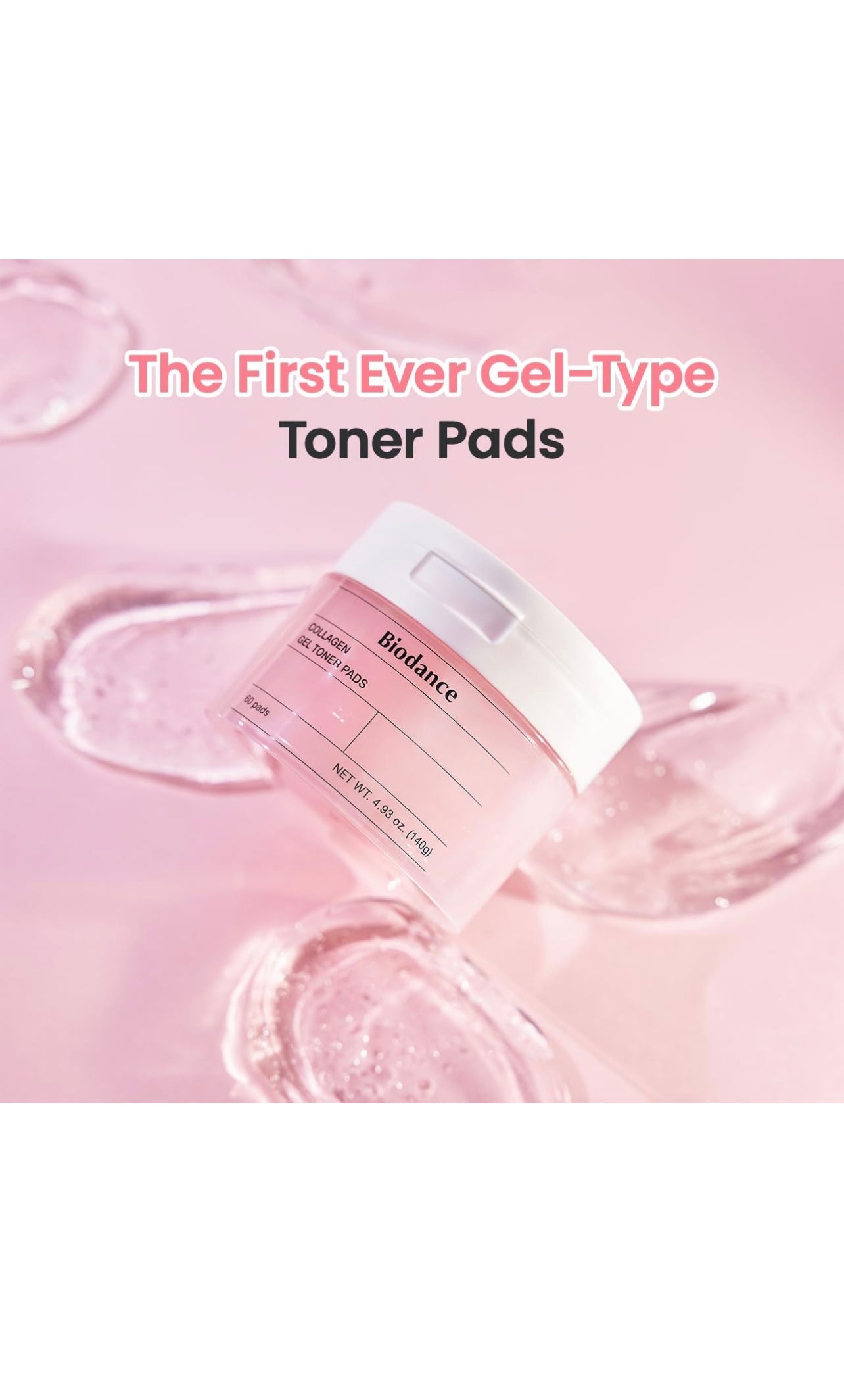 Biodance Collagen Gel Toner Pads