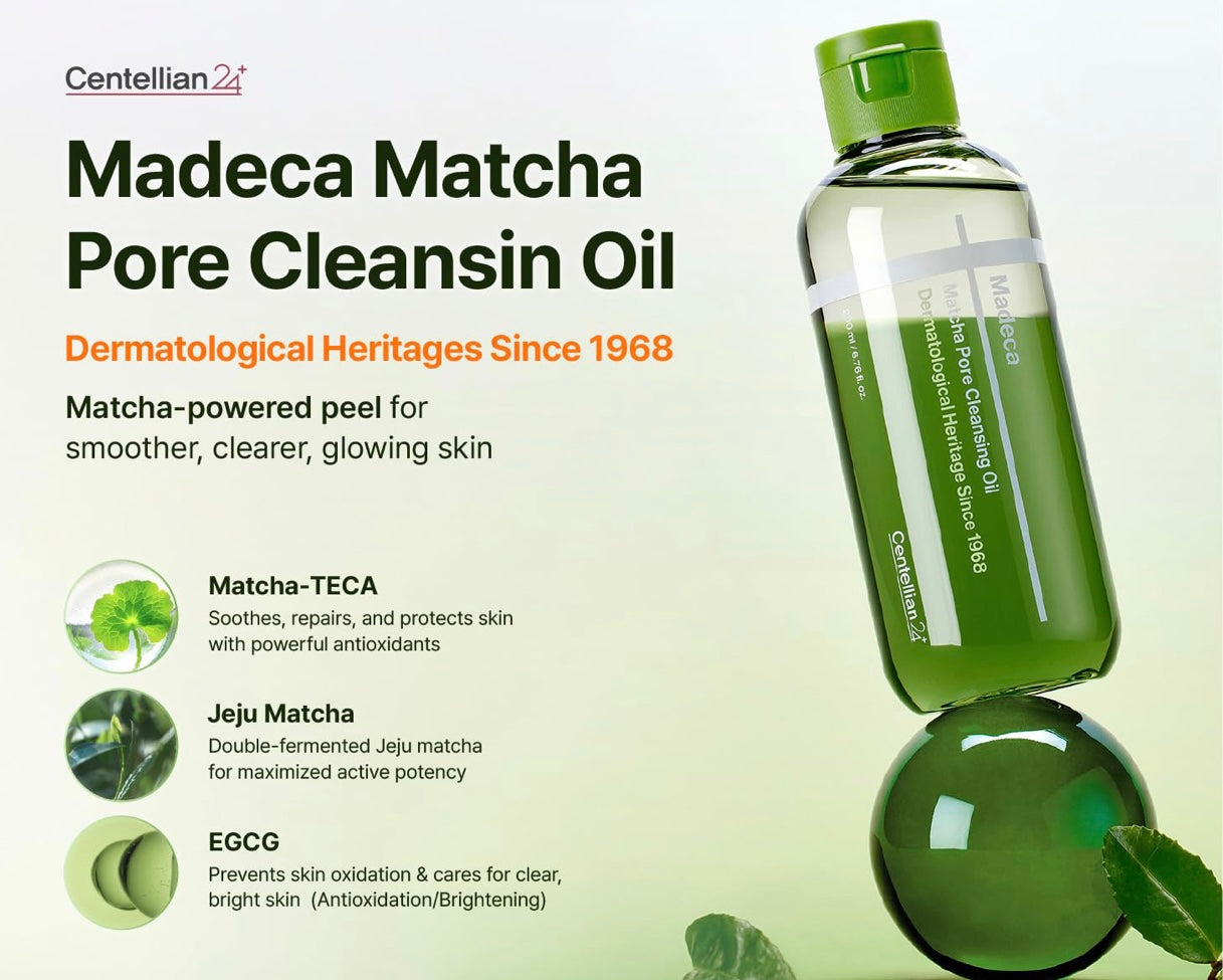 Centellian24 Madeca Matcha Pore Cleansing Oil