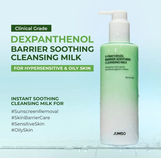 JUMISO D-Panthenol Barrier Soothing Cleansing Milk