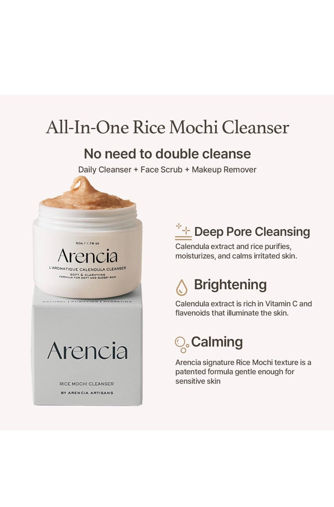 Arencia L’aromatque Calendula Cleanser