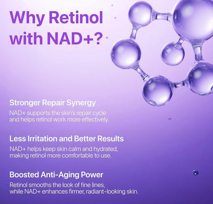 numbuzin No.9 NAD+ Retinol Volumetox Eye Cream