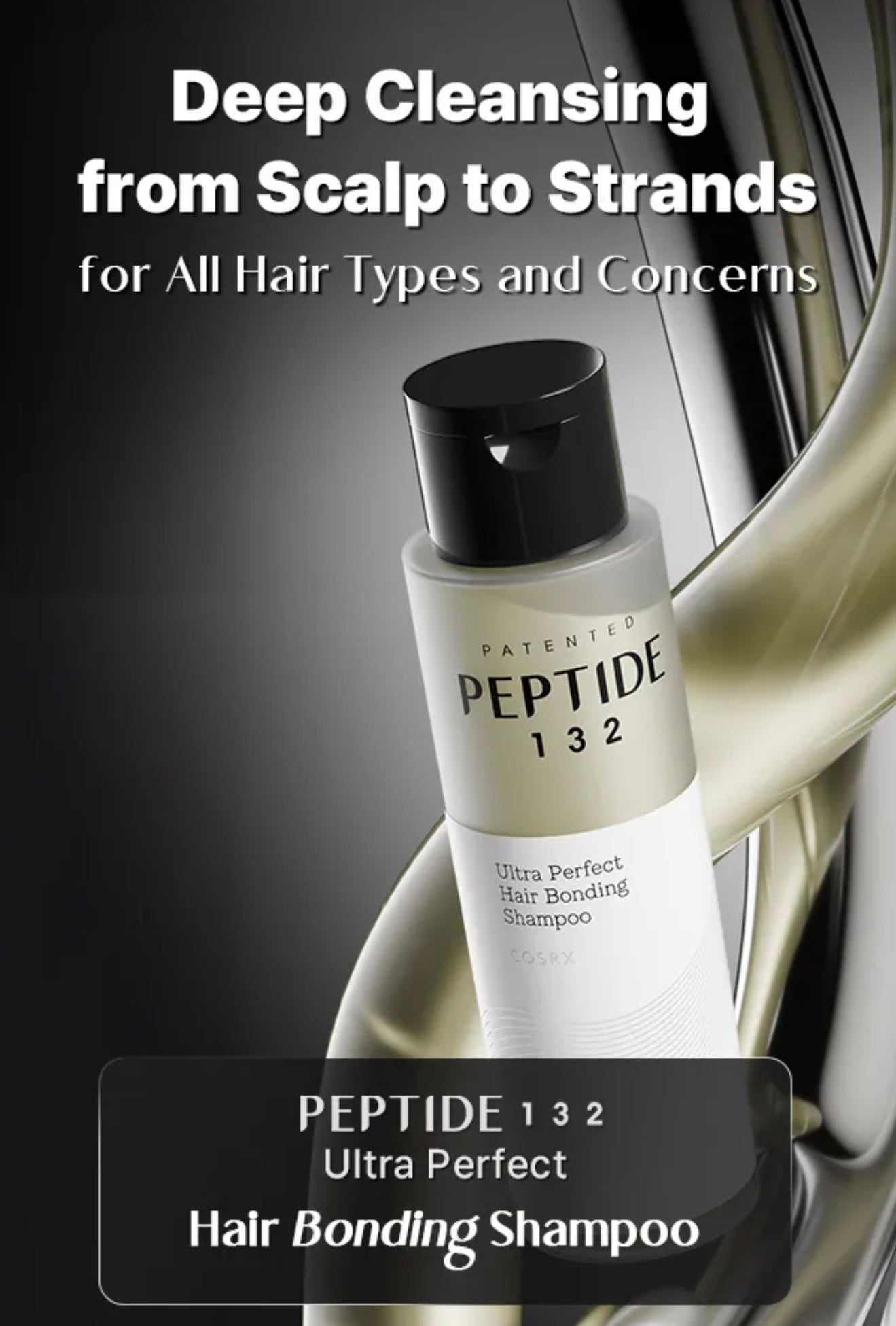 COSRX Peptide 132 Ultra Perfect Hair Bonding Shampoo
