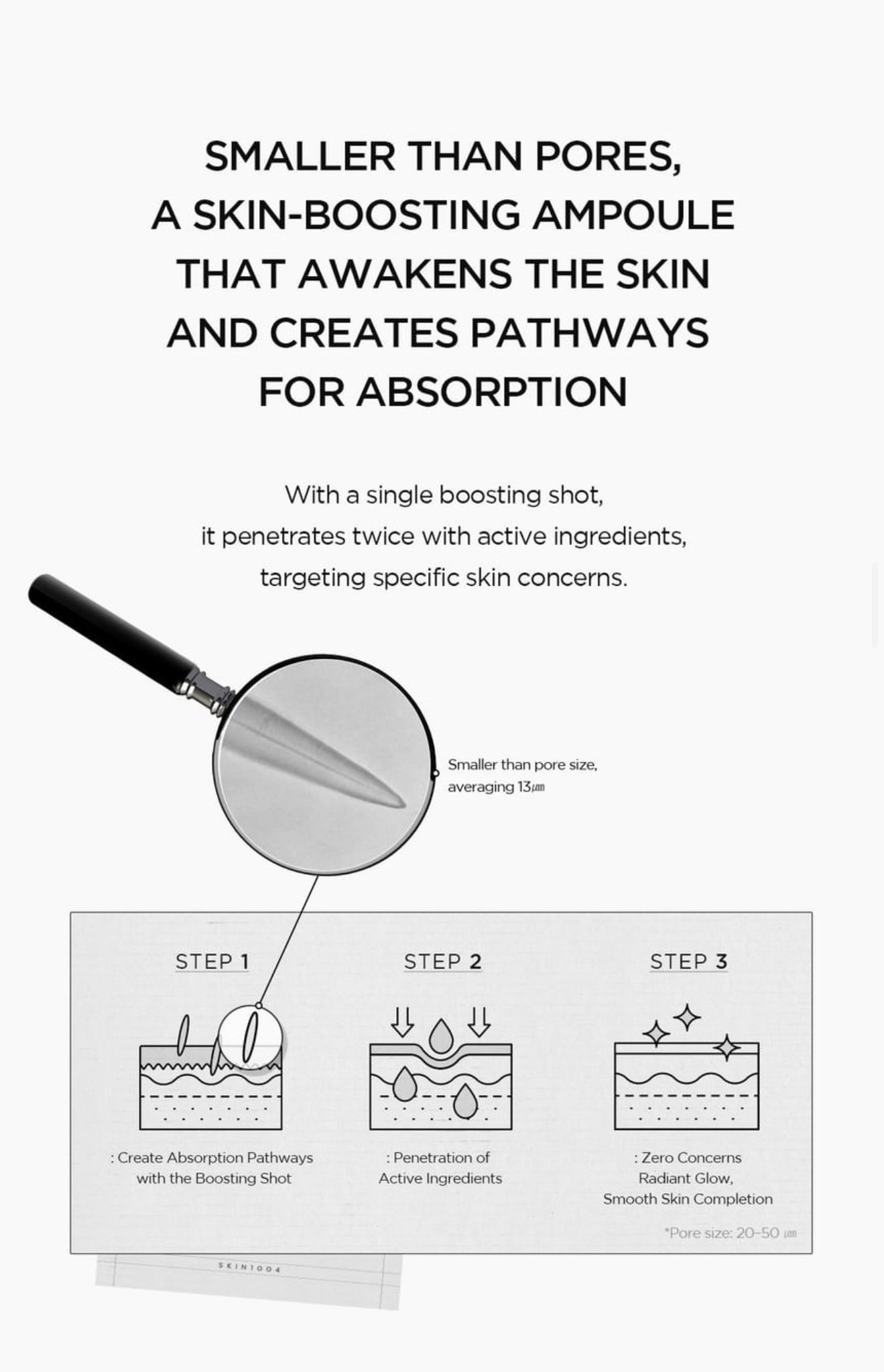 SKIN1004 Niacinamide 10 Boosting Shot Ampoule