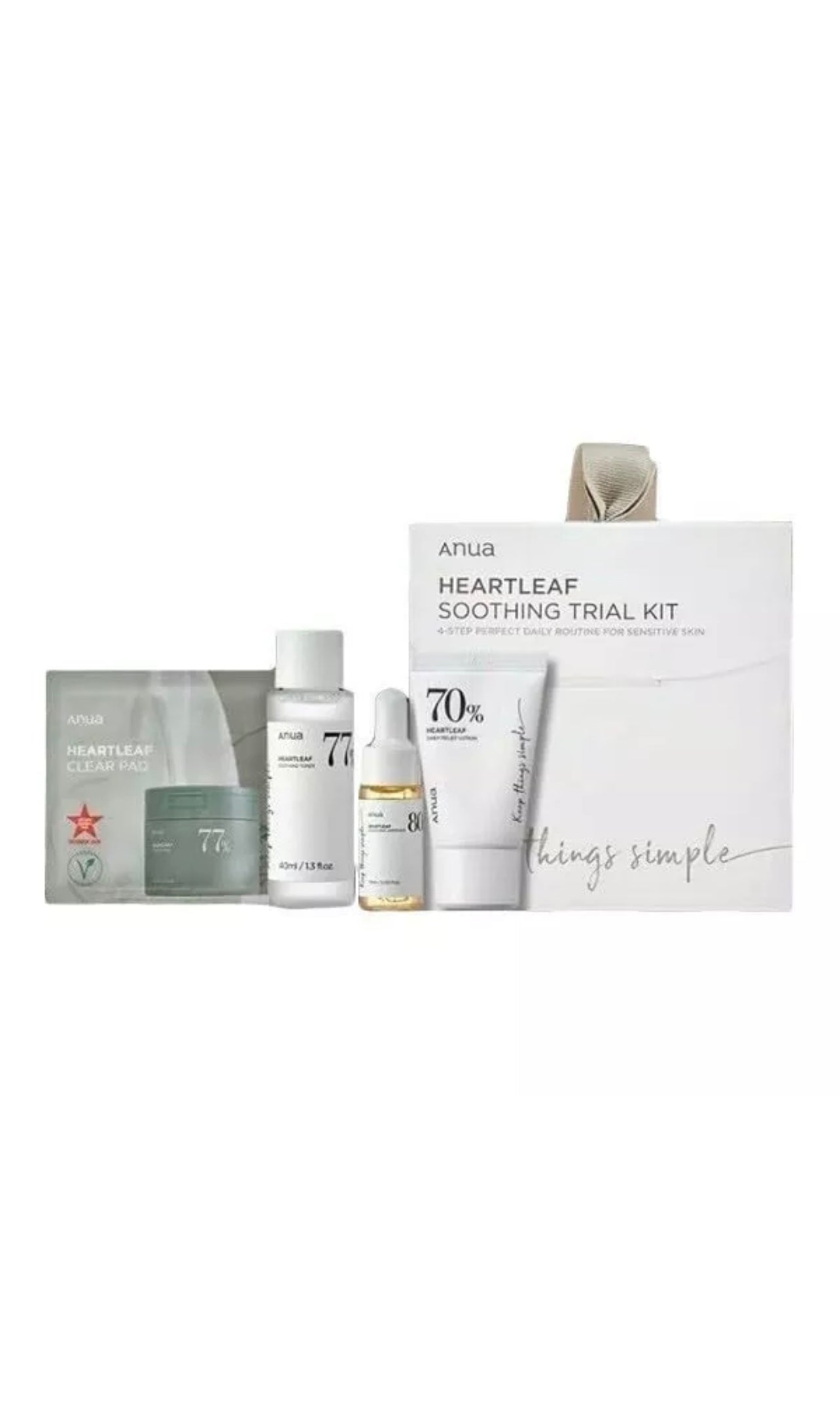 Anua Heartleaf Soothing Trial Kit (4pieces)