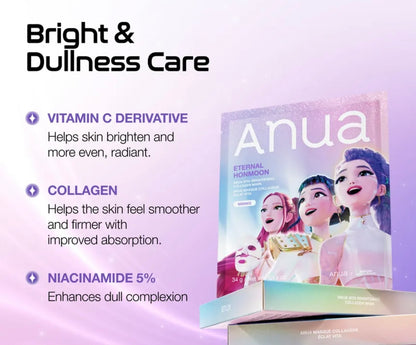 Anua Kpop Demon Hunters Vita Brightening Collagen Mask