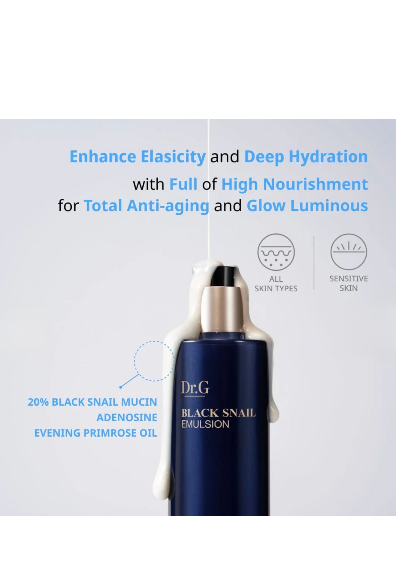 DR.G BLACK SNAIL EMULSION (150ML)