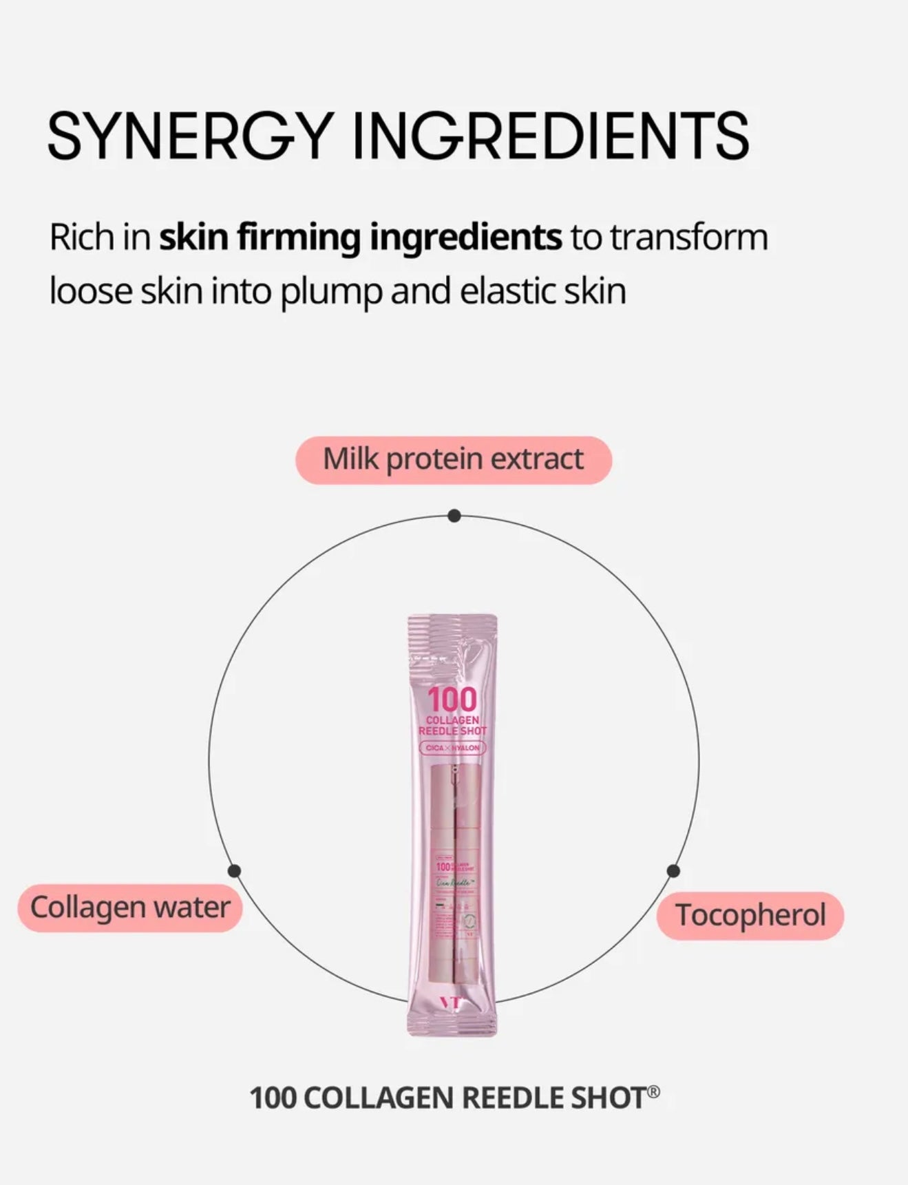 VT Cosmetics Collagen Reedle Shot 100 Stick 2ml (10ea)