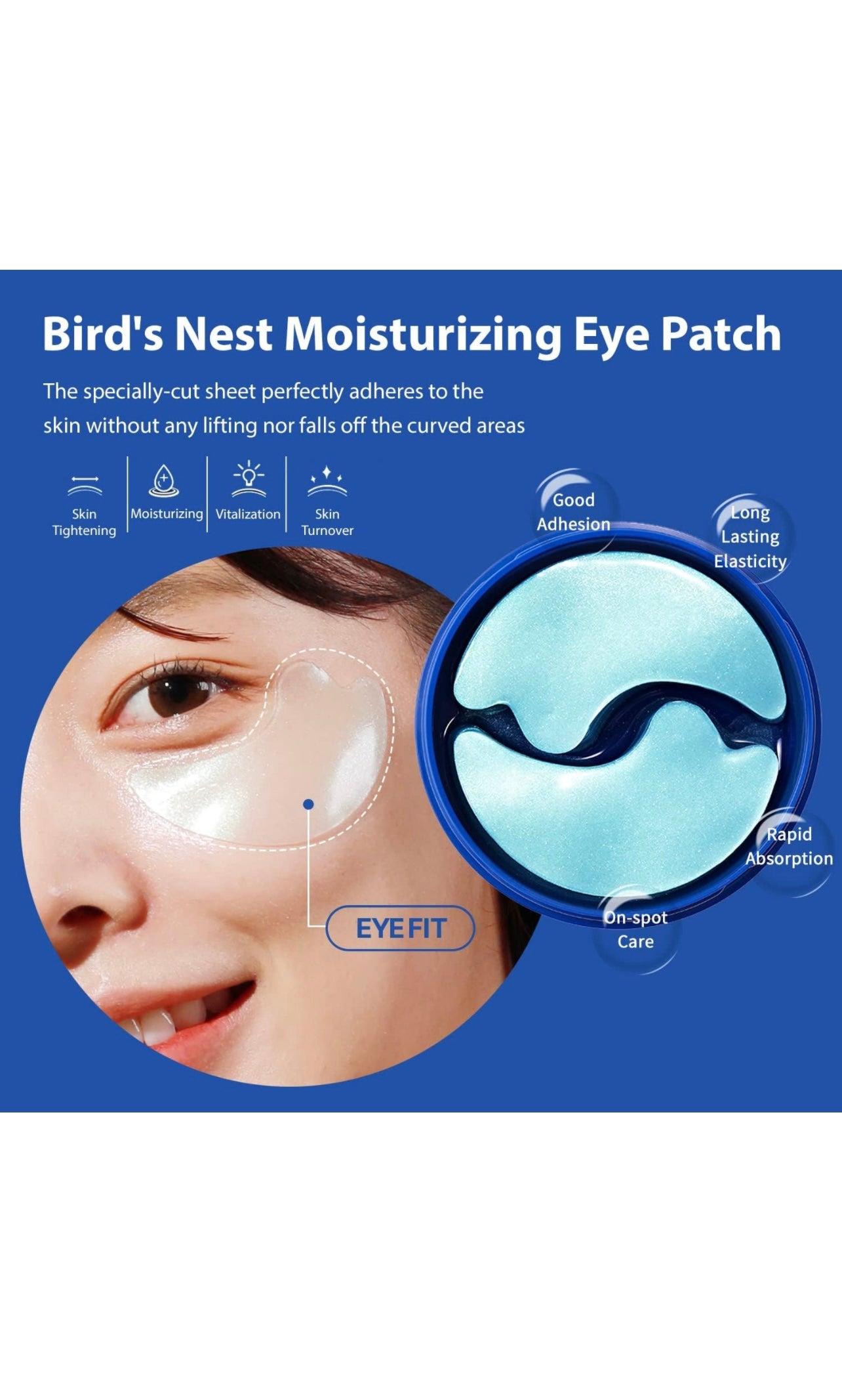 SNP - Bird's Nest Moisturizing Eye Patch