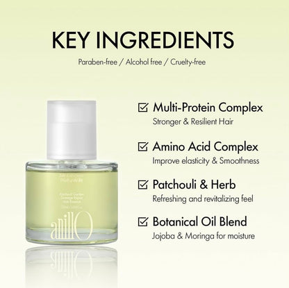 ANILLO Patchouli Garden Damage Repair Hair Essence