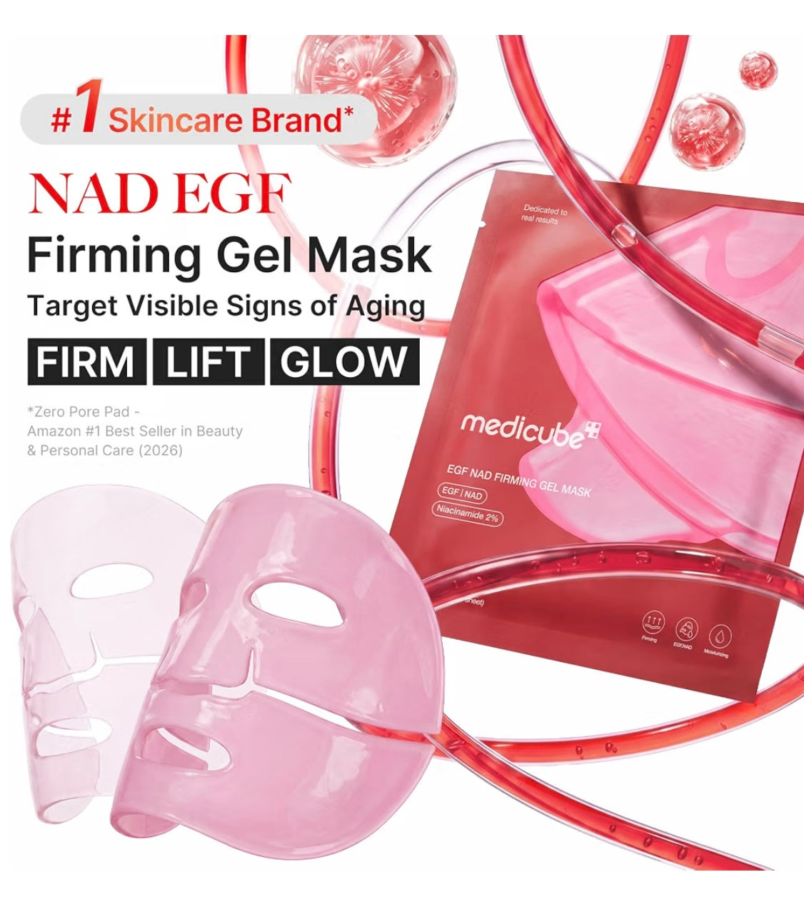 Medicube EGF NAD Firming Gel Mask