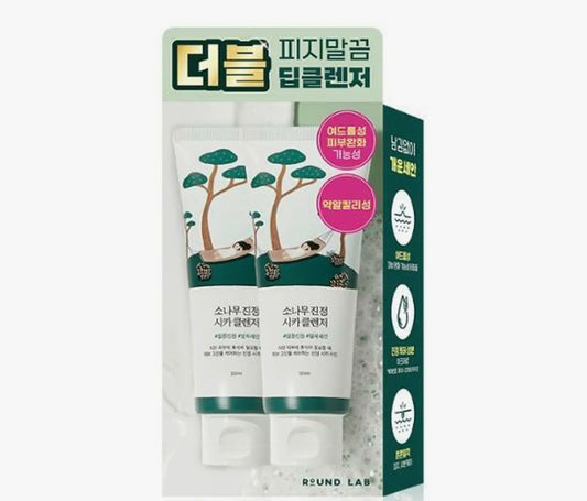 ROUND LAB Pine Calming Cica Cleanser 100ml Double Pack