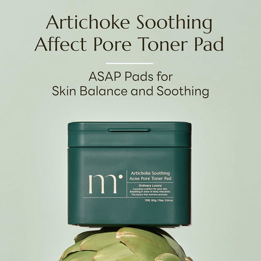 Molvany Artichoke Soothing Affect Pore Toner Pad