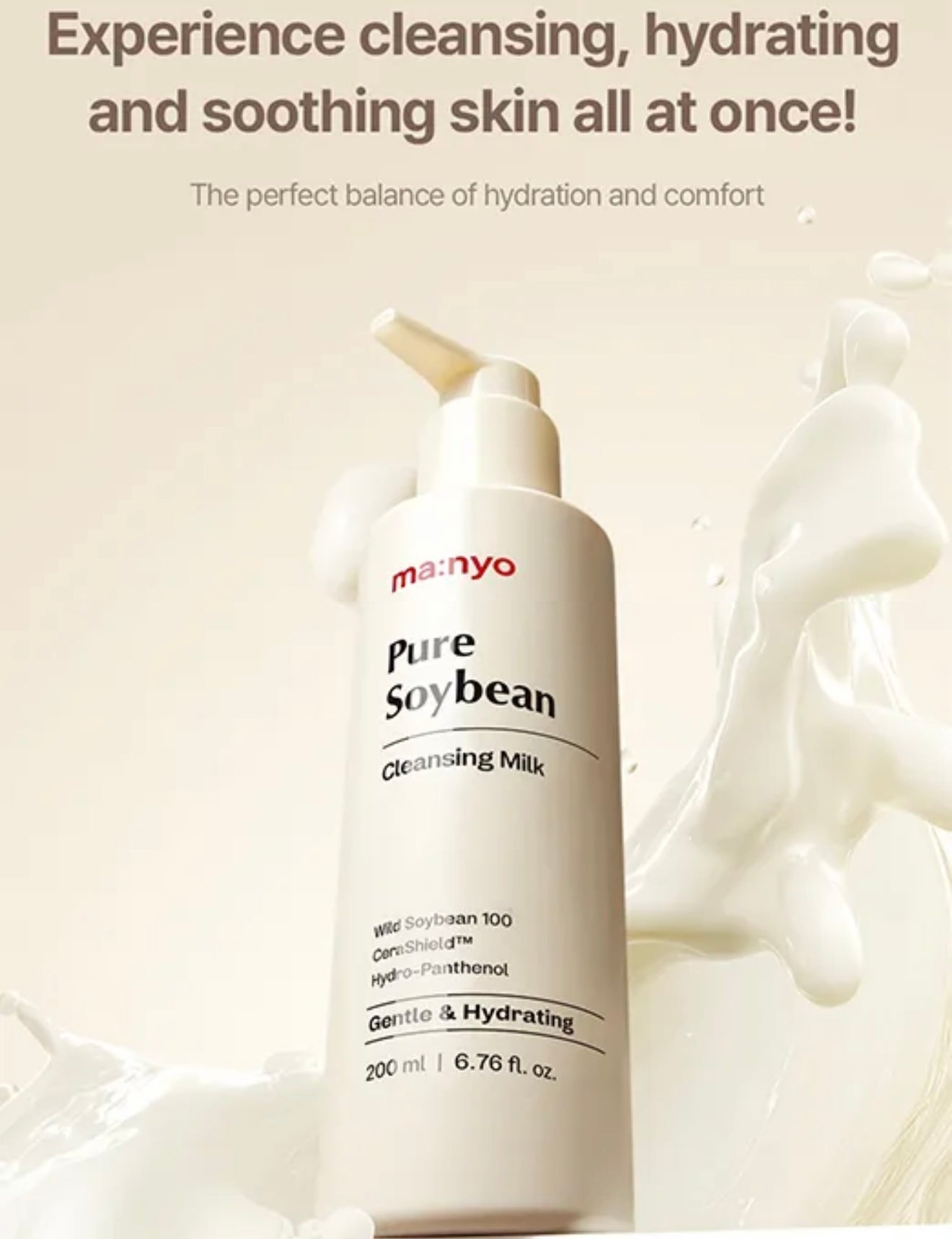 ma:nyo Pure Soybean Cleansing Milk