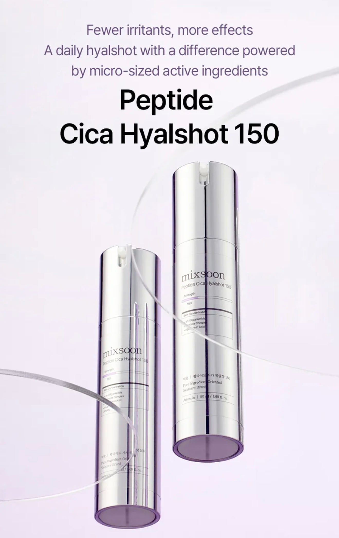 mixsoon Peptide Cica Hyalshot 150