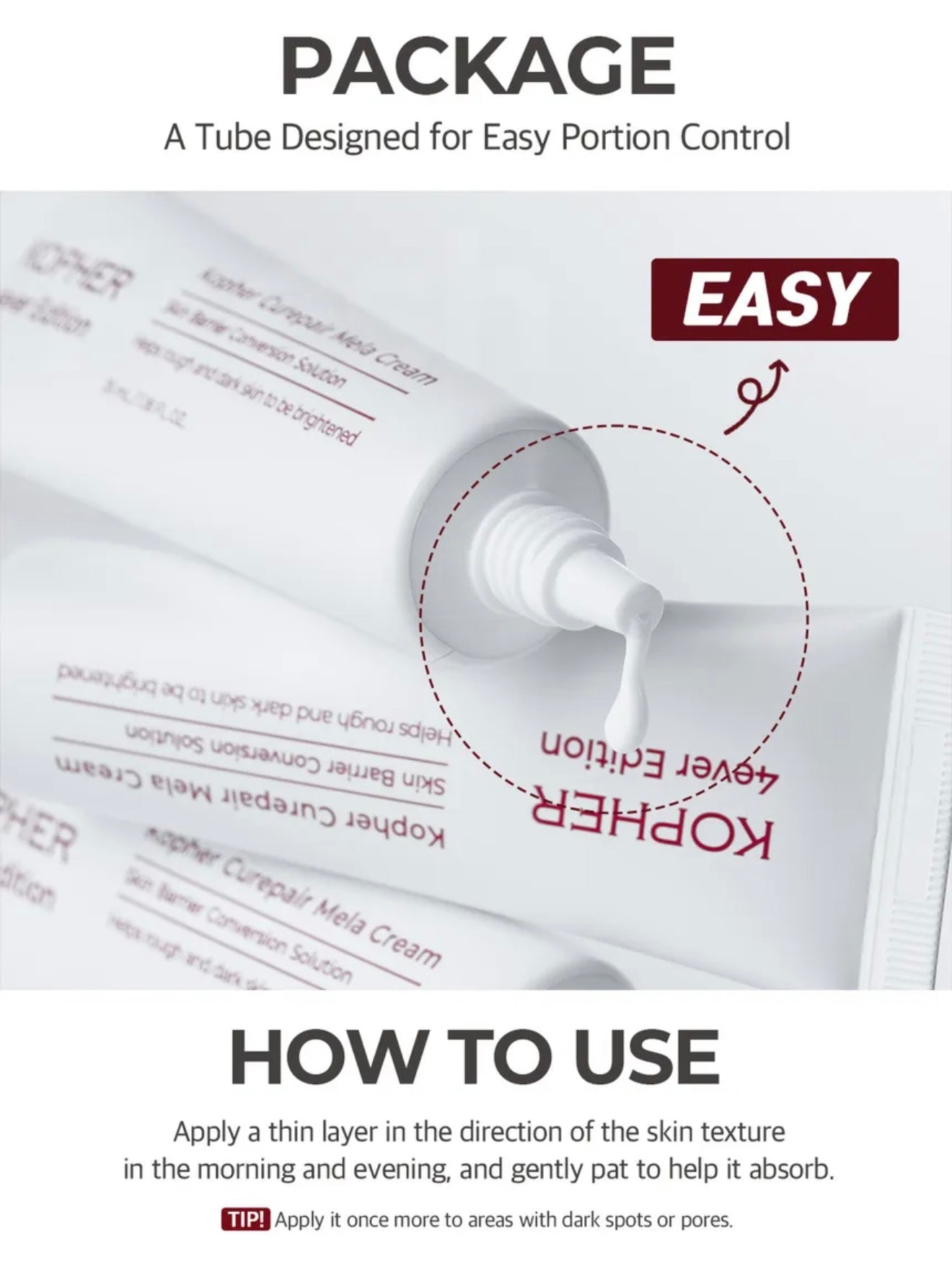 KOPHER Curepair Mela Cream