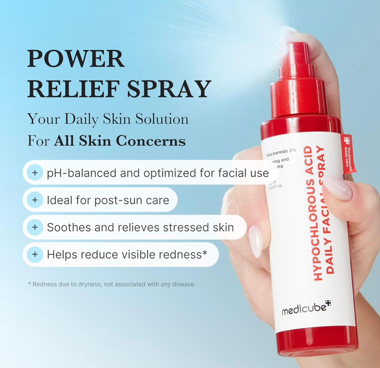 medicube Hypochlorous Acid Daily Facial Spray Mini