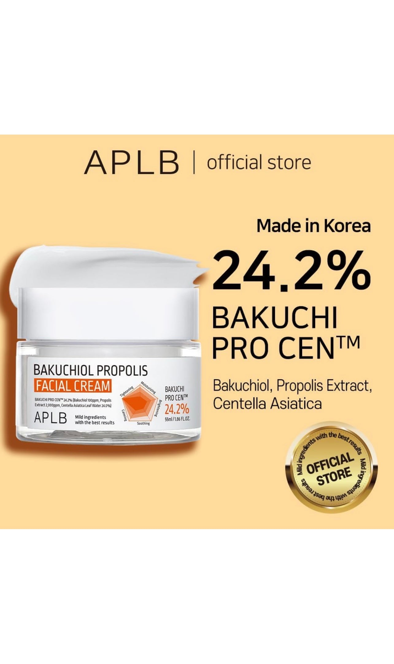 APLB Bakuchiol Propolis Facial Cream