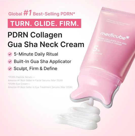 Medicube PDRN Collagen Gua Sha Neck Wrinkle Cream