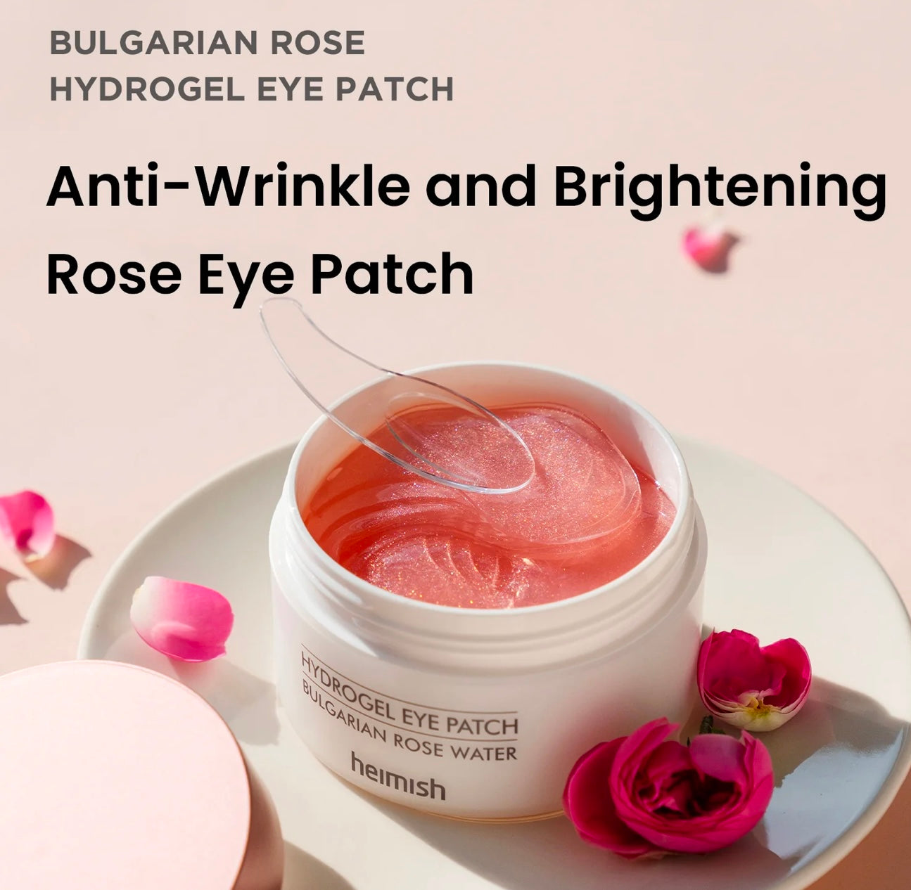 heimish Bulgarian Rose Water Hydrogel Eye Patch 60ea