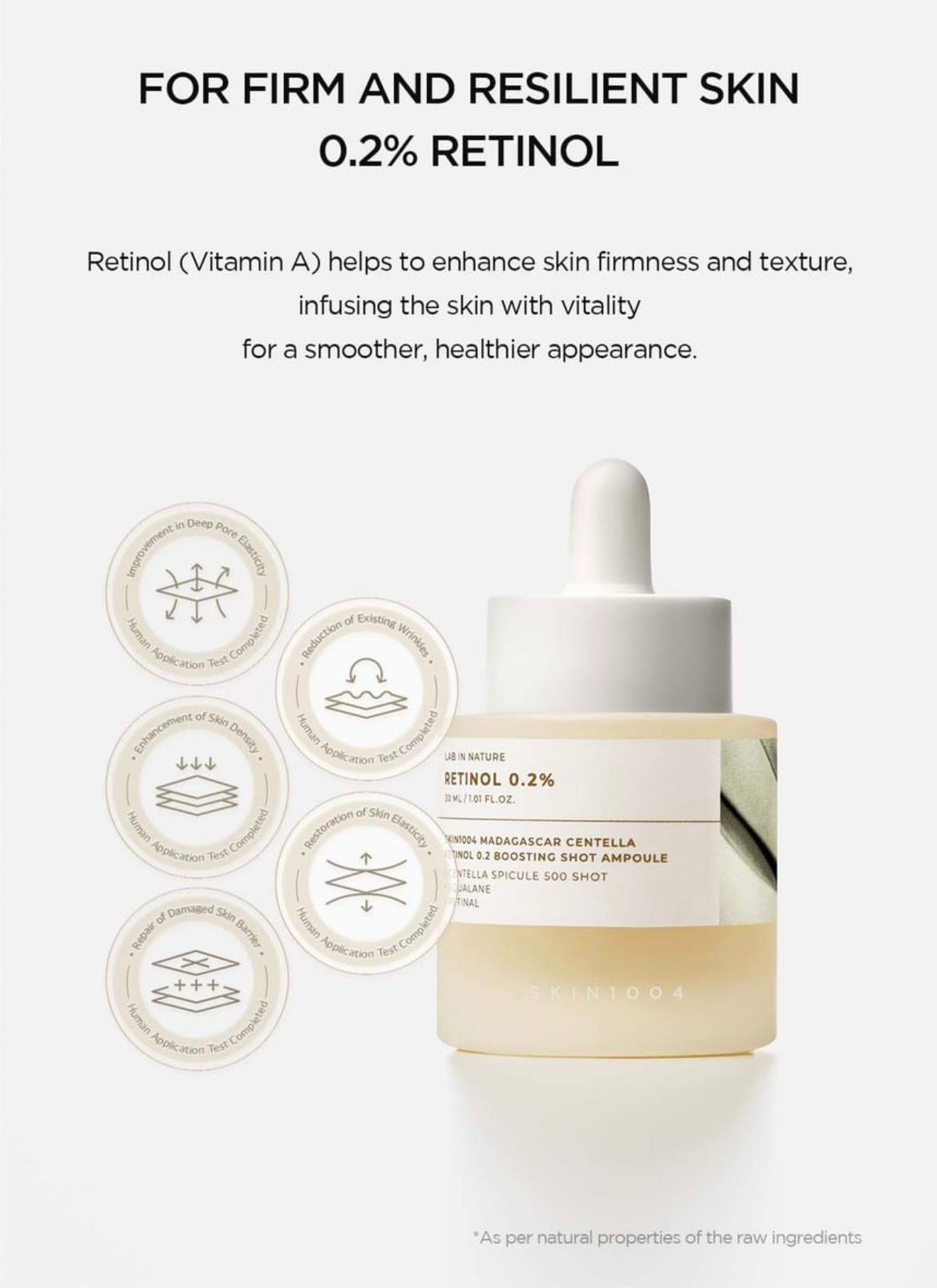SKIN1004 Retinol 0.2 Boosting Shot Ampoule