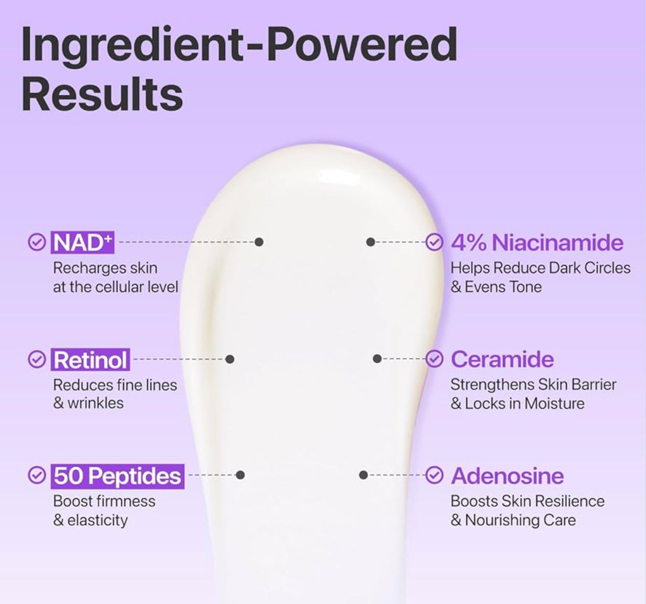 numbuzin No.9 NAD+ Retinol Volumetox Eye Cream