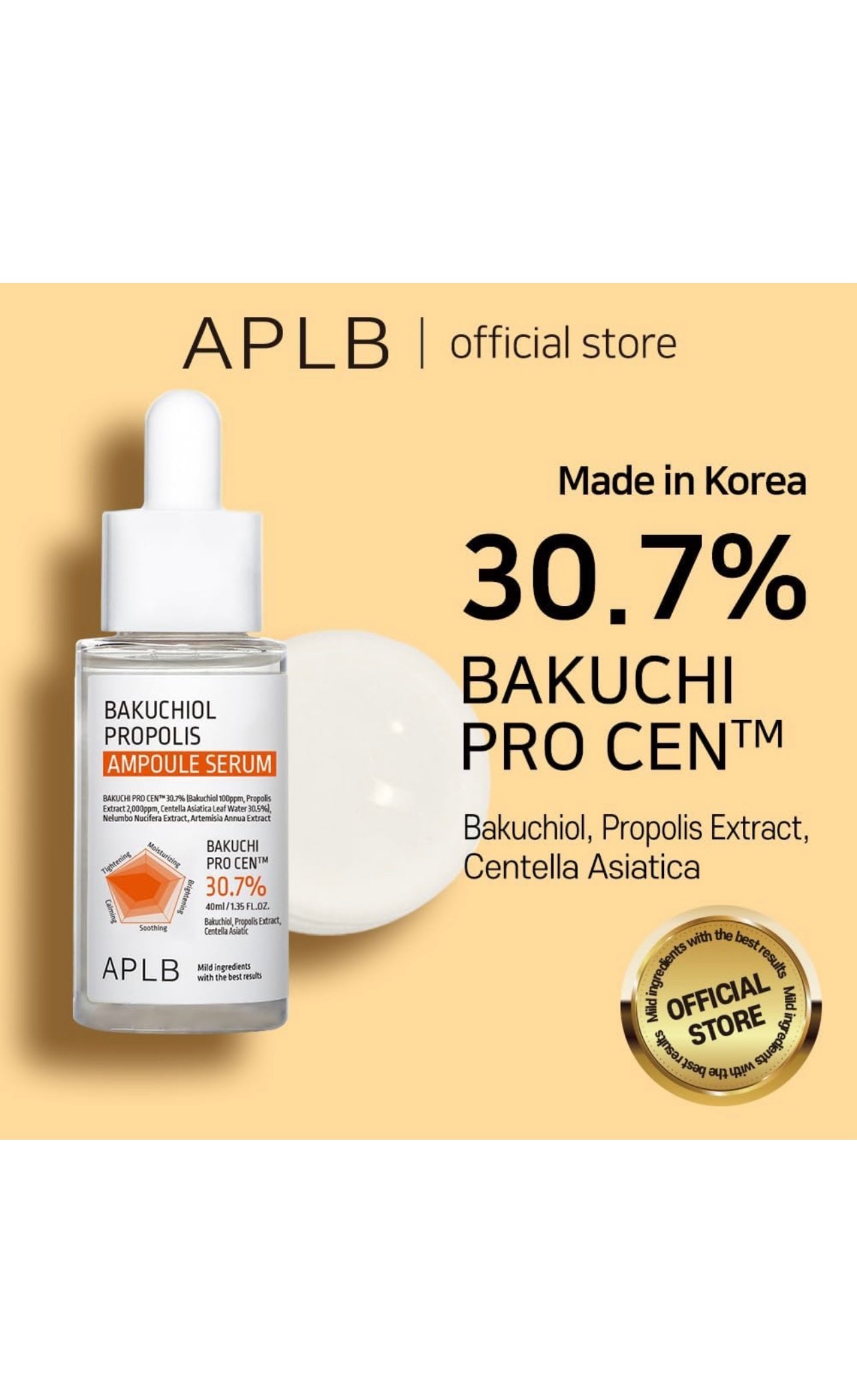 APLB Bakuchiol Propolis Ampoule Serum